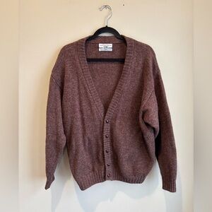 United Colors of Benetton wool & Alpca knit cardigan size large to XL NWT